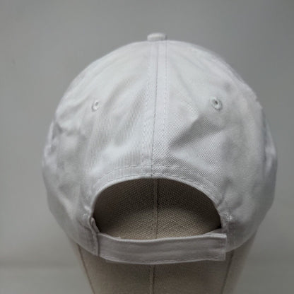 Verde Steam Powerfully Natural Strapback Hat White One Size Embroidered
