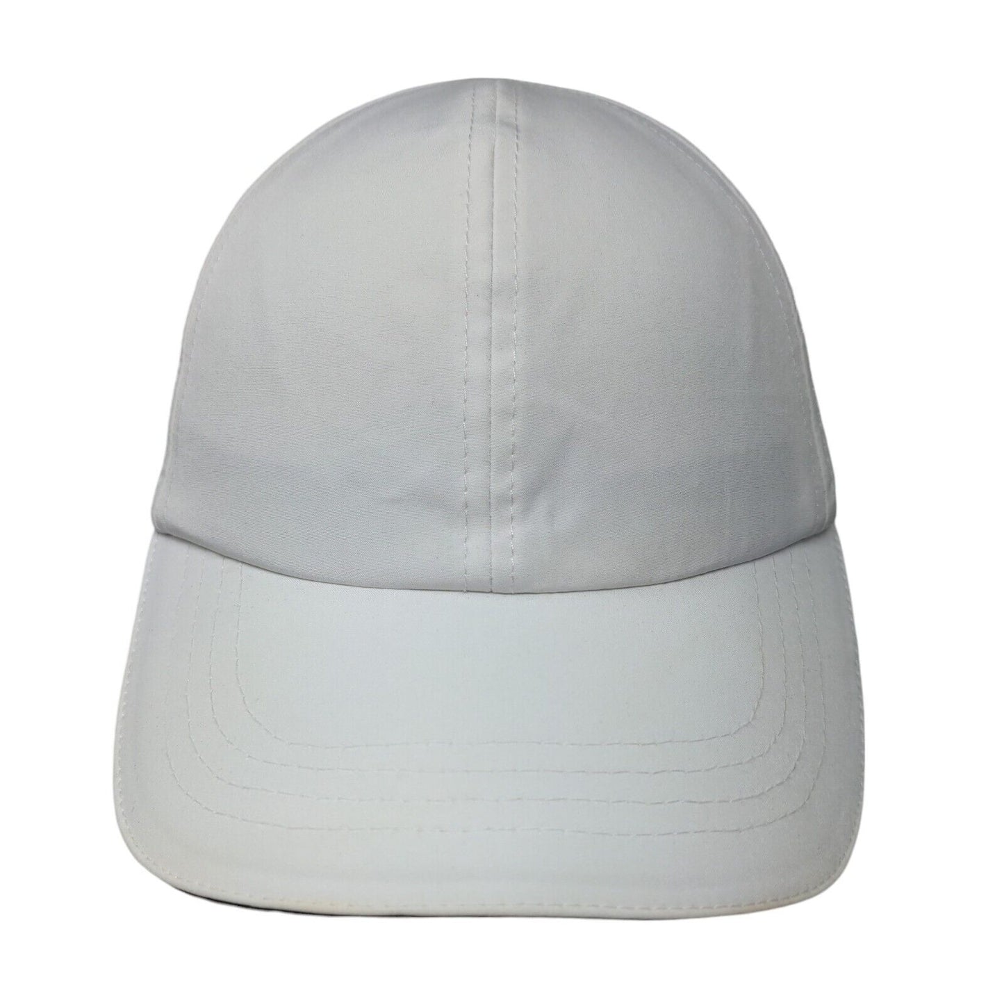 Unbranded Slideback Hat Arctic White OSFM Adjustable Solid Blank