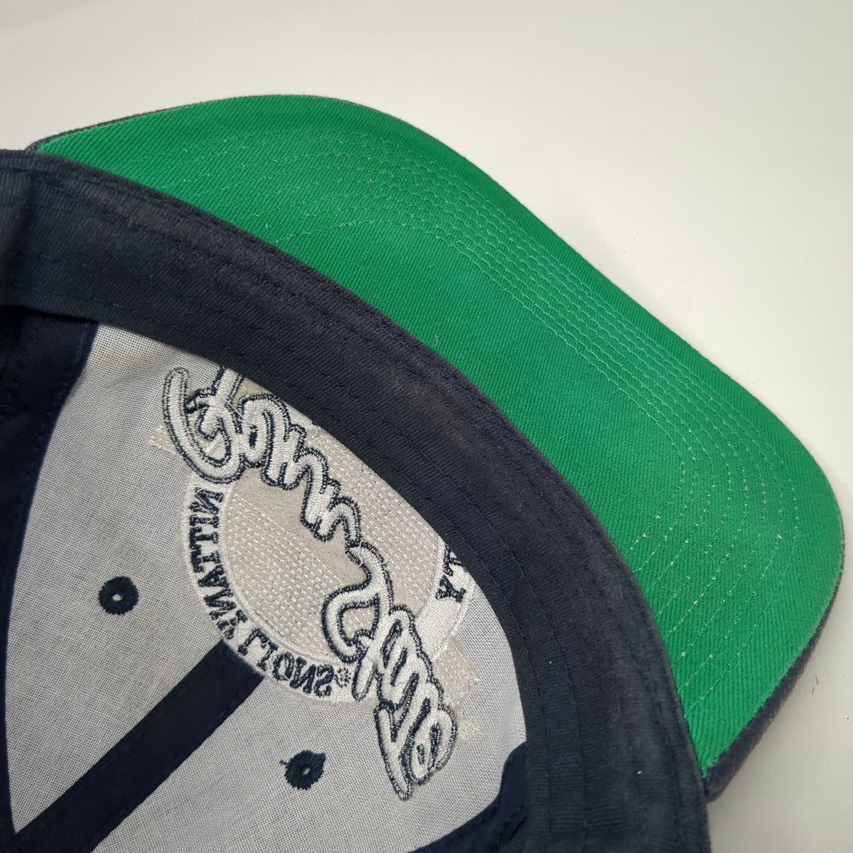 The Game Penn State Nittany Lions NCAA Snapback Blue One Size Green Brim Hat