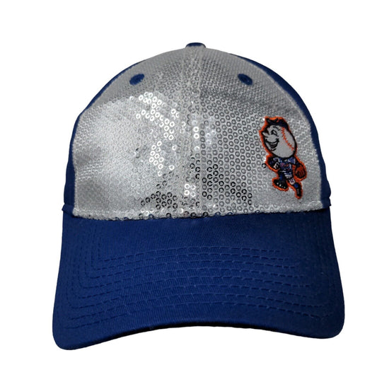 New Era Women's Strapback Hat Blue OSFM Embroidered New York Mets Logo