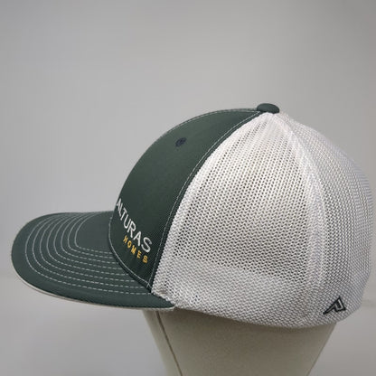 Pacific Headwear Baseball Cap Gray Alturas Homes XL Mesh Back Flexfit Pro Hat