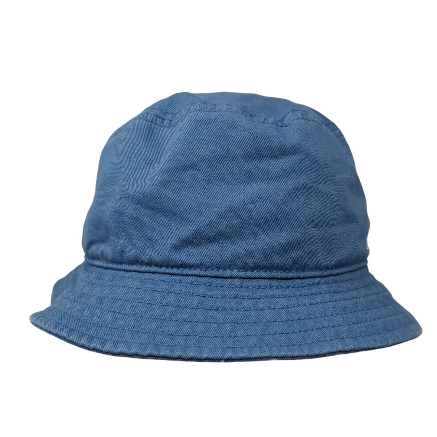 Adidas Aeroready Bucket Hat Blue One Size Embroidered Solid Lined