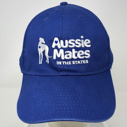 Hit Baseball Cap Blue One Size Aussie Mates In The States Greyhound Dog Hat