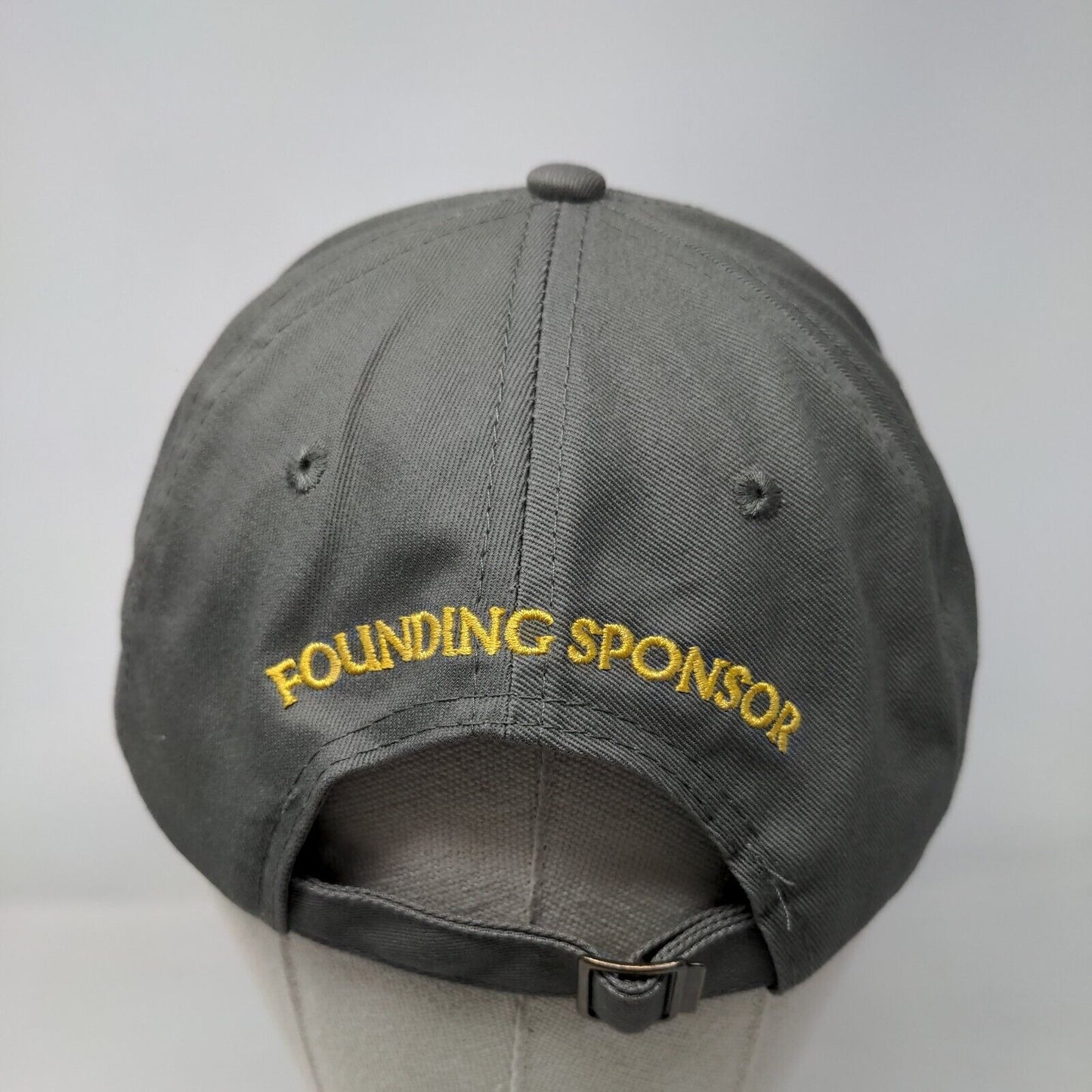 National Museum United States Army Slideback Hat Gray One Size Embroidered