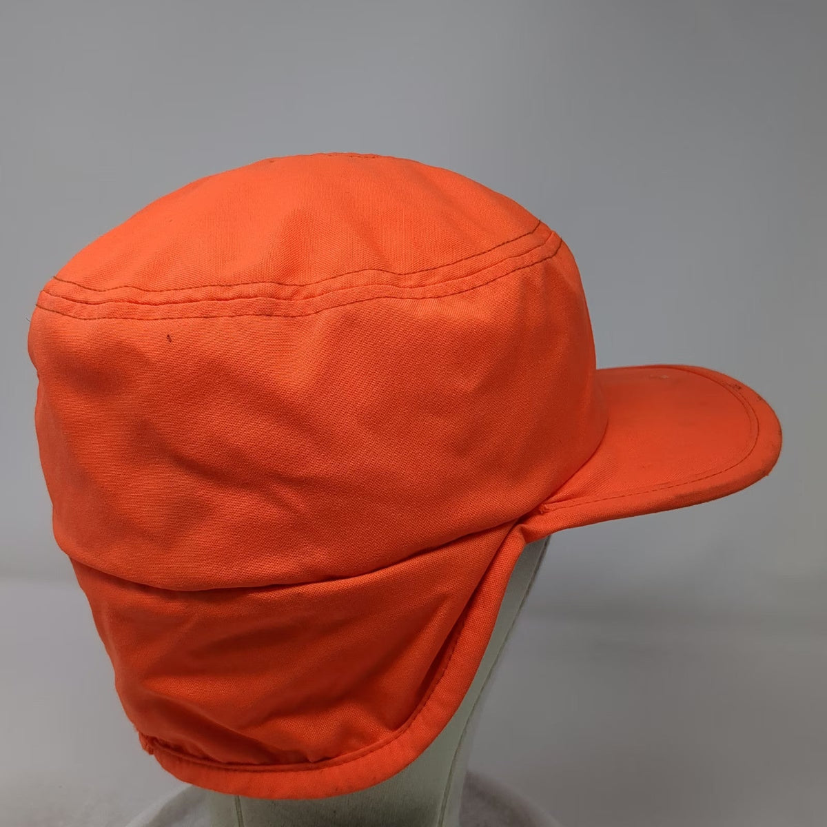 Remington Baseball Cap Orange XL Ear Flaps Thinsulate Blaze Hunting Winter Hat