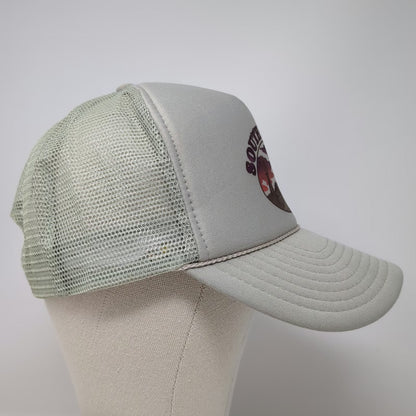 Nissin Cap Trucker Hat Green OSFM South Dakota Horse Windmill Barn Mesh Snapback