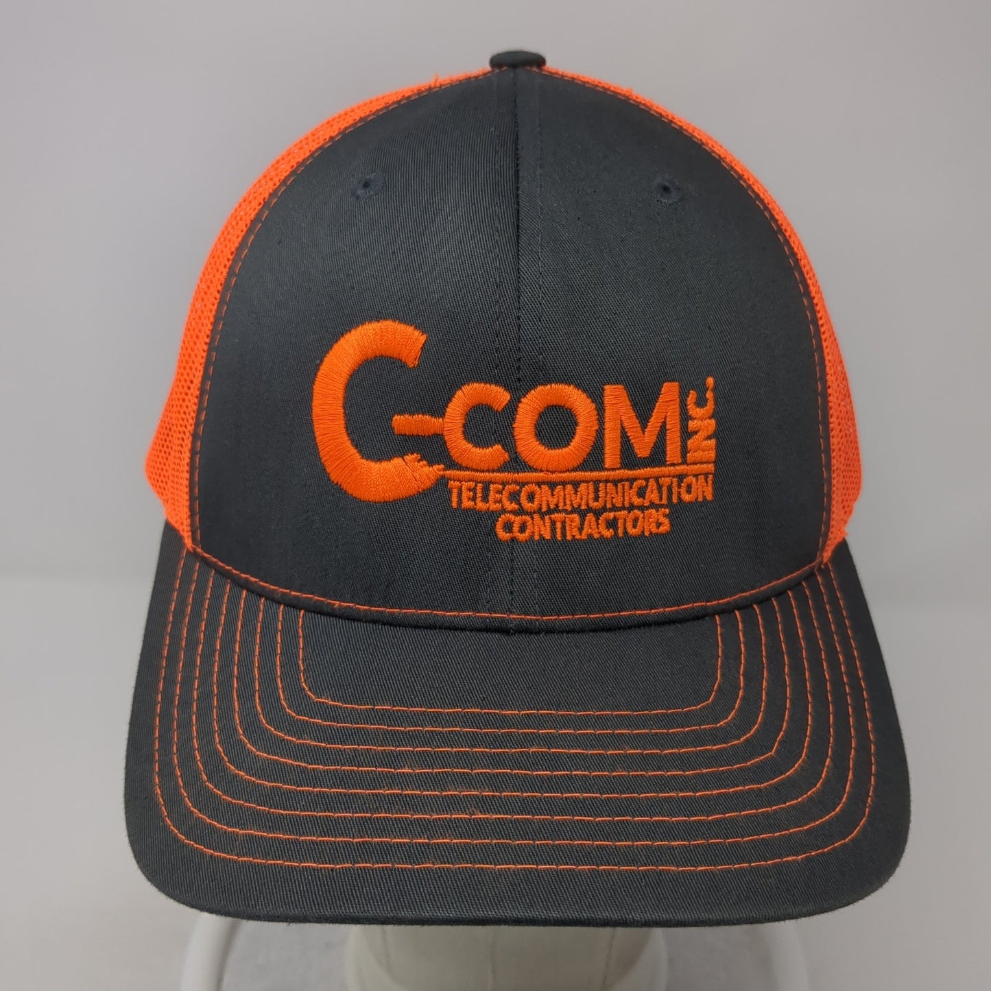 C-Com Inc. Telecommunication Contractors Trucker Hat Multicolor OS Richardson