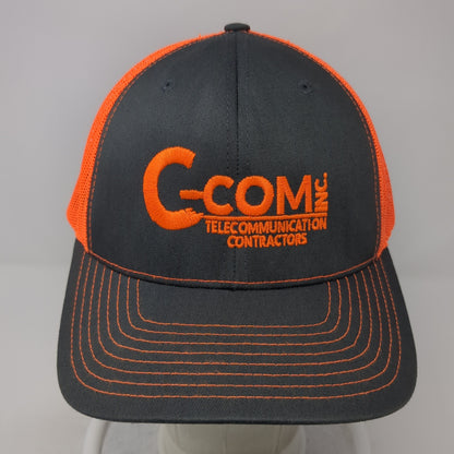C-Com Inc. Telecommunication Contractors Trucker Hat Multicolor OS Richardson