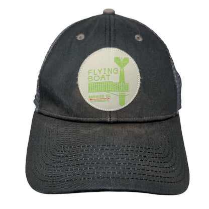 Flying Boat Brewing Co. St. Petersburg FL Trucker Hat Black OSFM Mesh Back