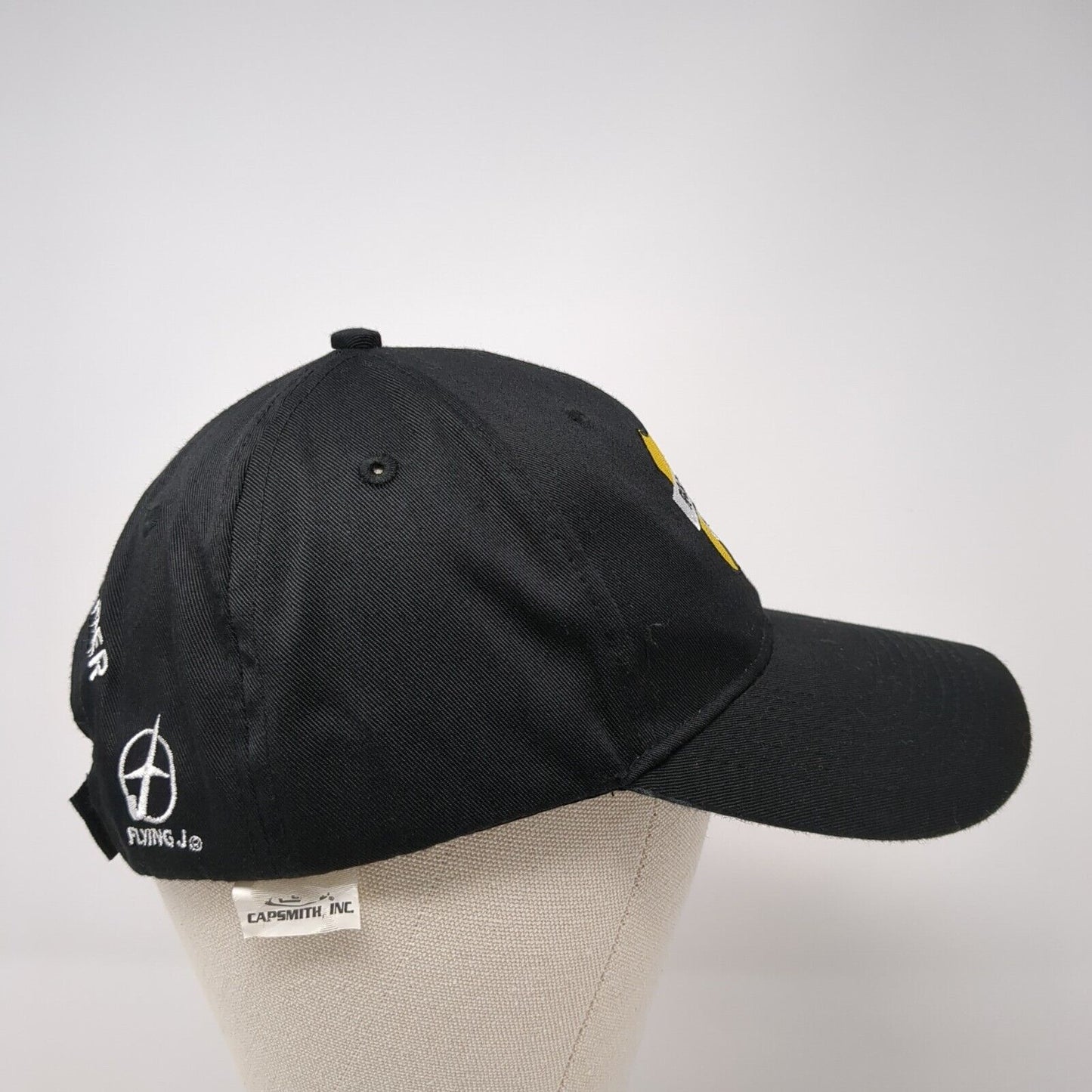 Road Warrior Strapback Hat Black One Size Drivers Deliver North America