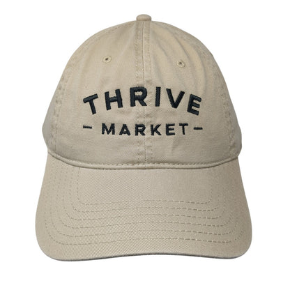 Thrive Markert Slideback Baseball Cap Brown One Size Adjustable Embroidered Otto