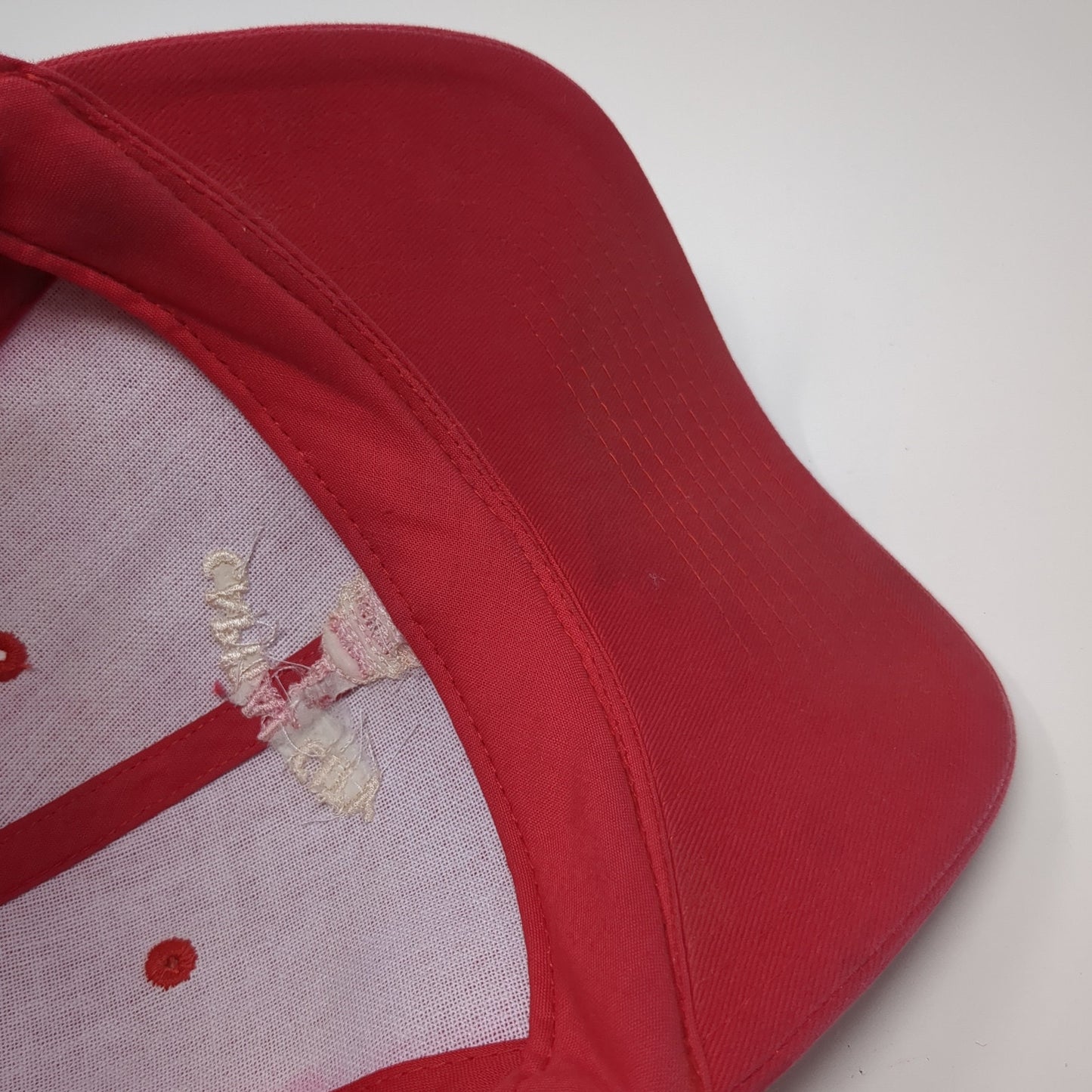 Capital City Relays Strapback Hat Red One Size Adjustable Hit Wear