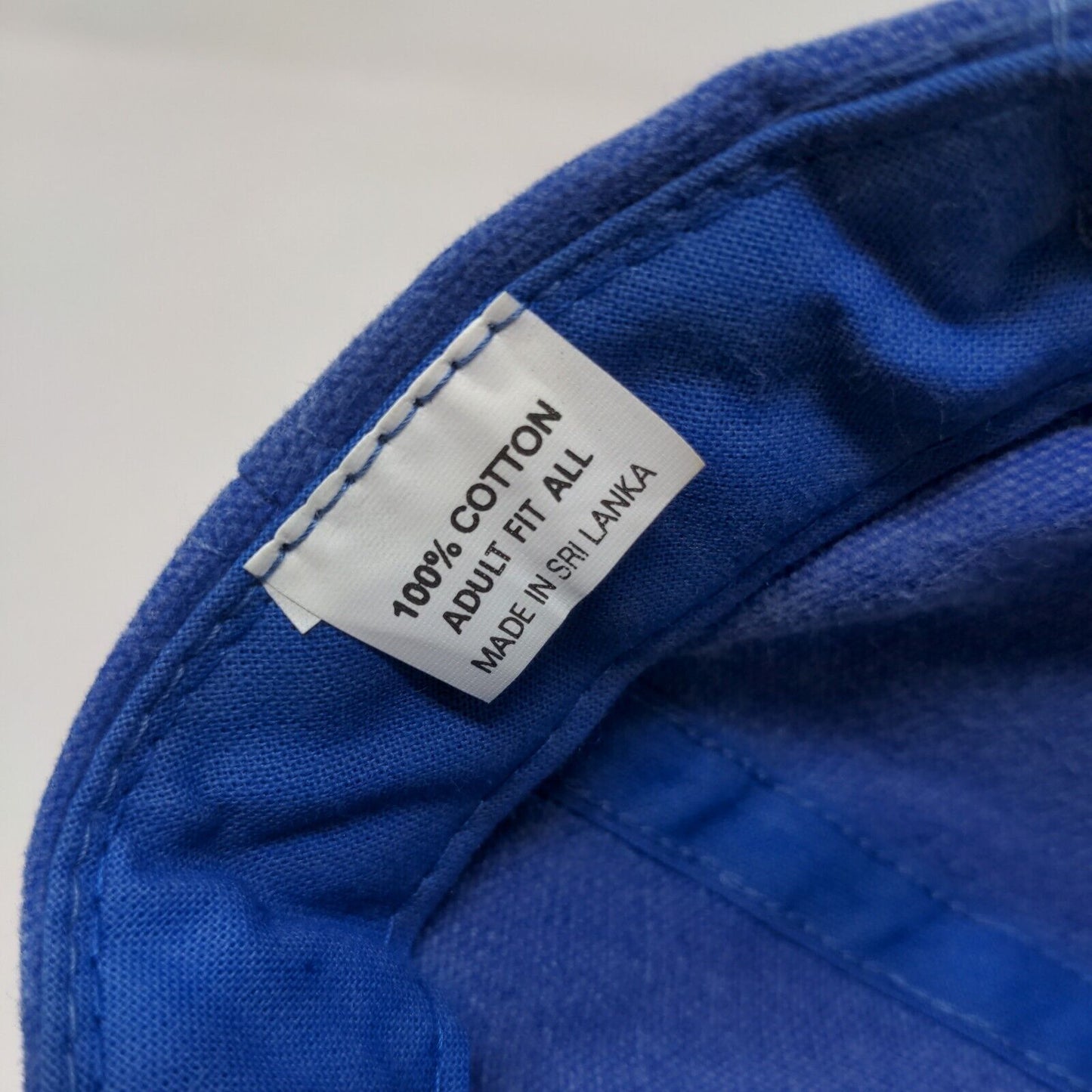 Unbranded Men's Snapback Hat Blue OSFA Graphic Lake Monroe Paynetown Logo Cotton