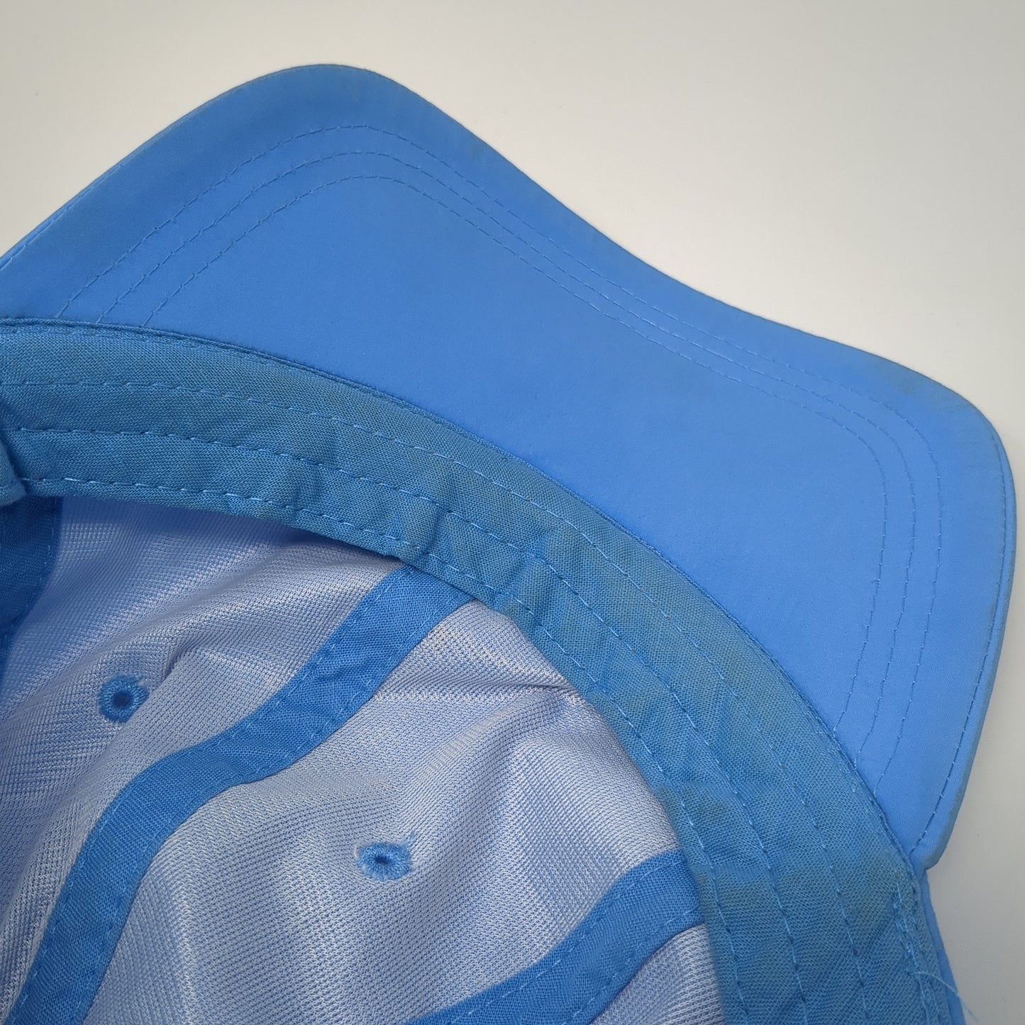 A New Day Strapback Hat Blue One Size Adjustable Solid 6 Panel Blank