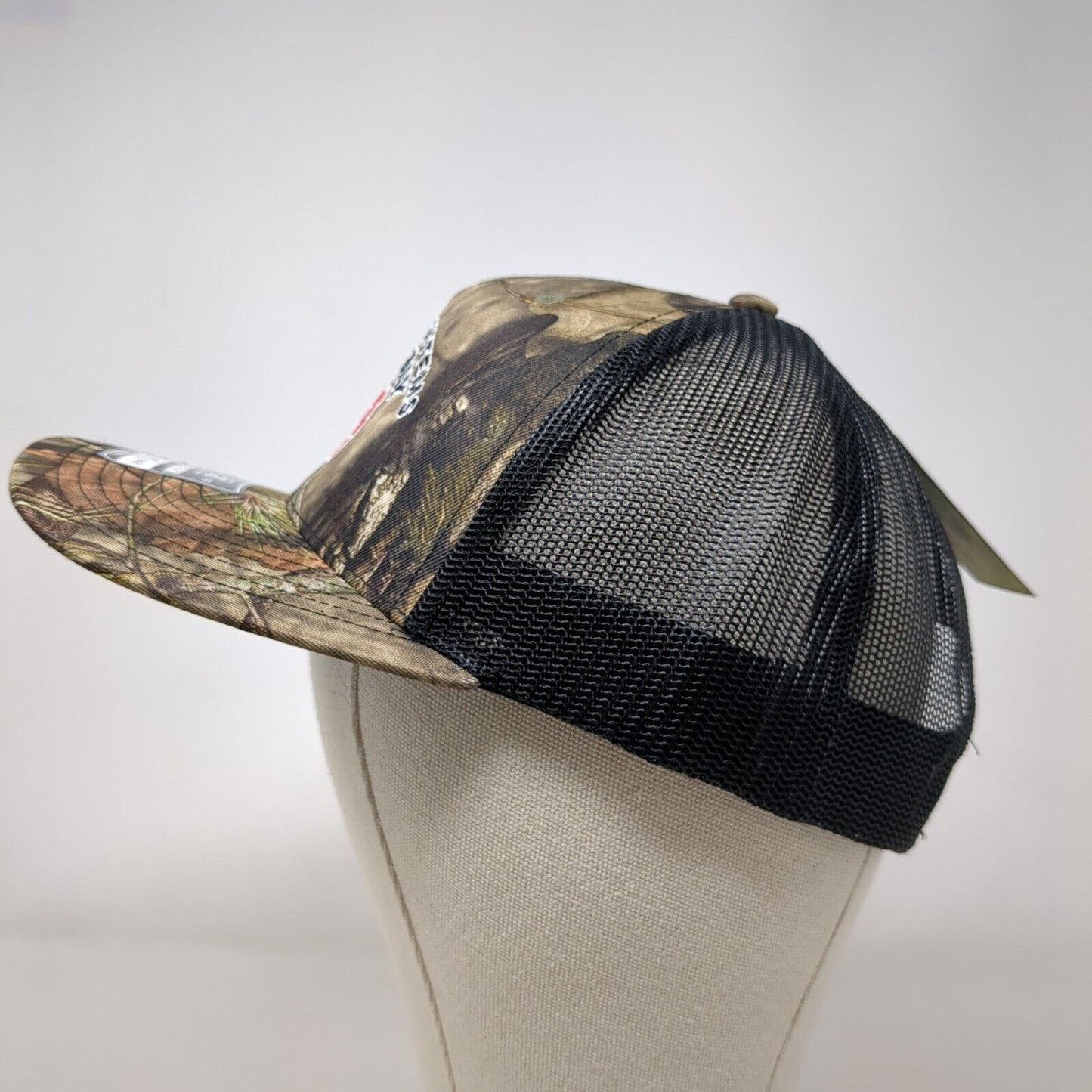 MLC CAD Systems MFG Day Snapback Trucker Hat Camo OSFA Mesh Back W/Tags