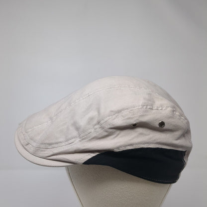 Water Ink In Show Newsboy Cap Gray One Size Adjustable Breathable Blank