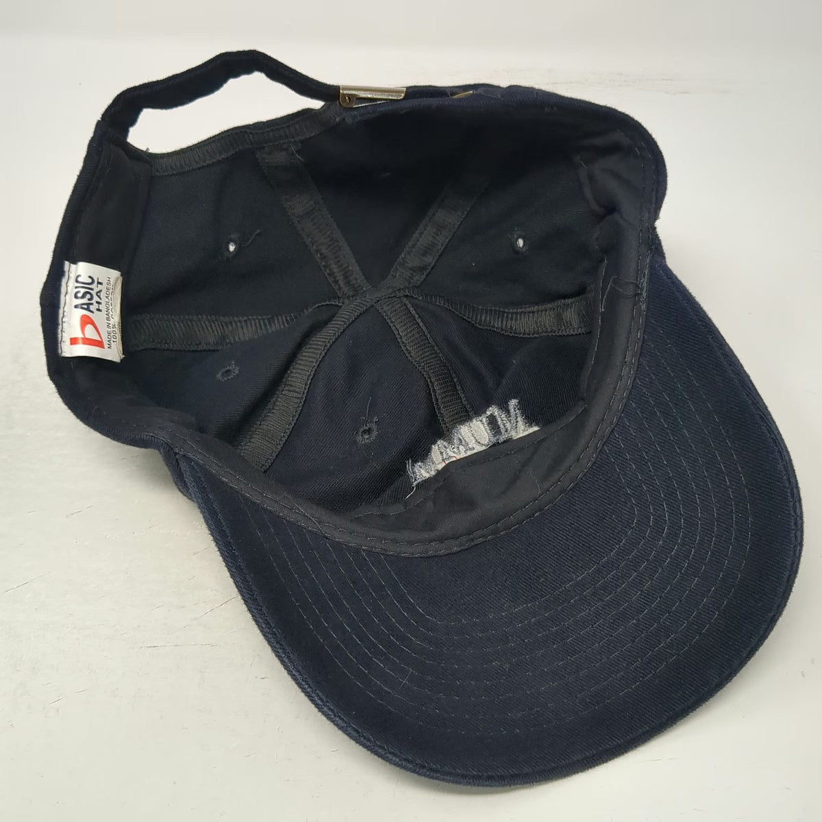 Basic Hat Mumm Cuvee Napa Blue One Size Baseball Cap Hat Slideback Embroidered