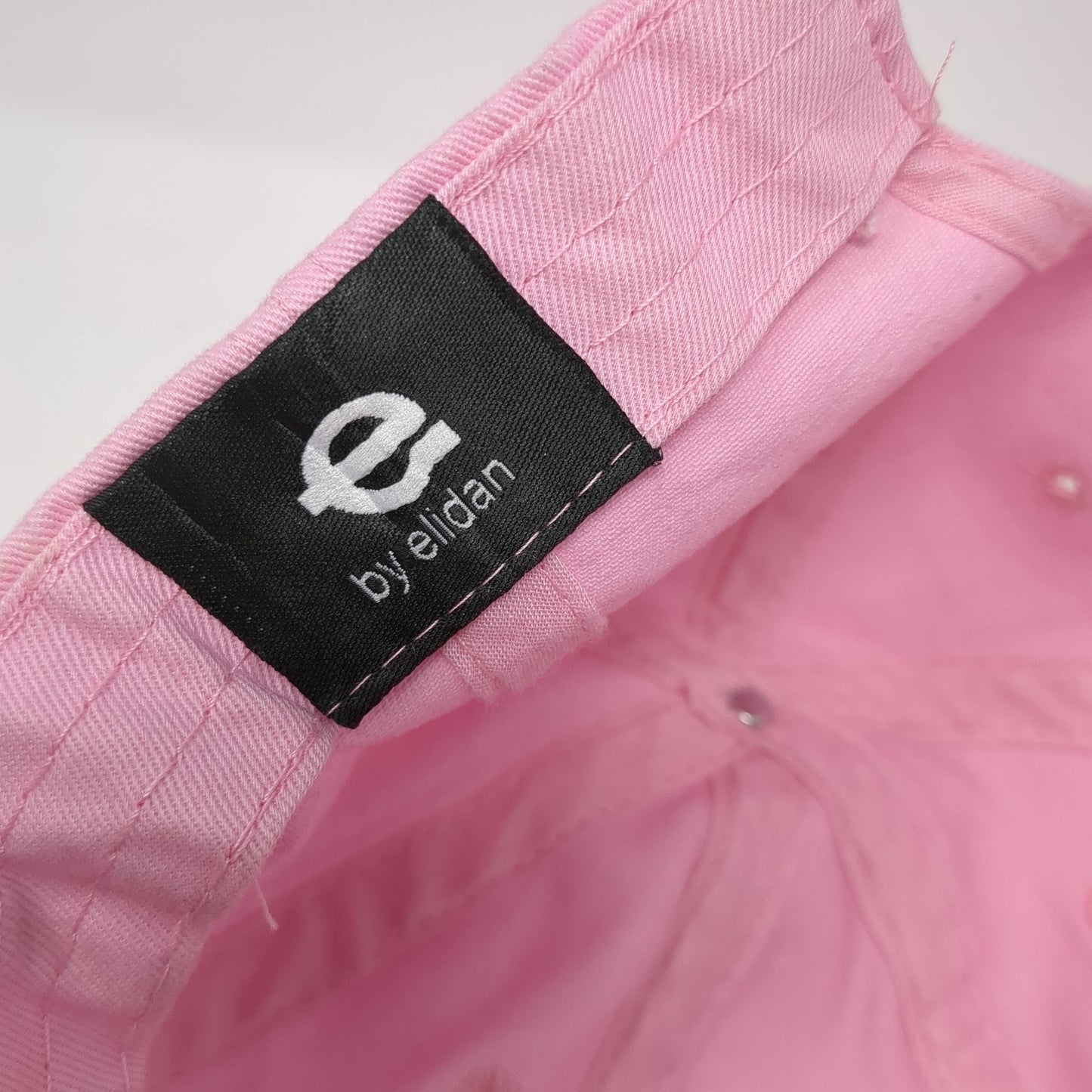 New York Est. 1625 Slideback Baseball Cap Pink One Size Adjustable by Elidan