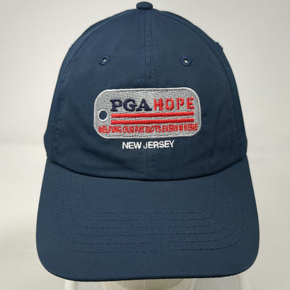 Imperial Baseball Cap Blue One Size PGA HOPE New Jersey Patriots Golf Patch Hat