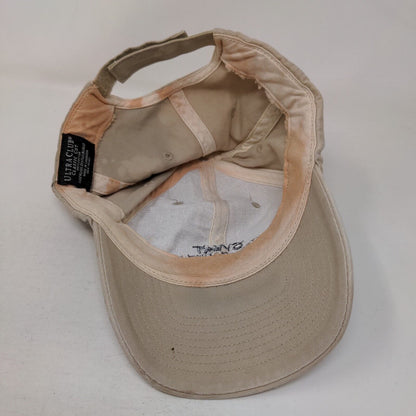 Swat Exterminating Co. Strapback Hat Tan One Size Classic Cut Ultra Club