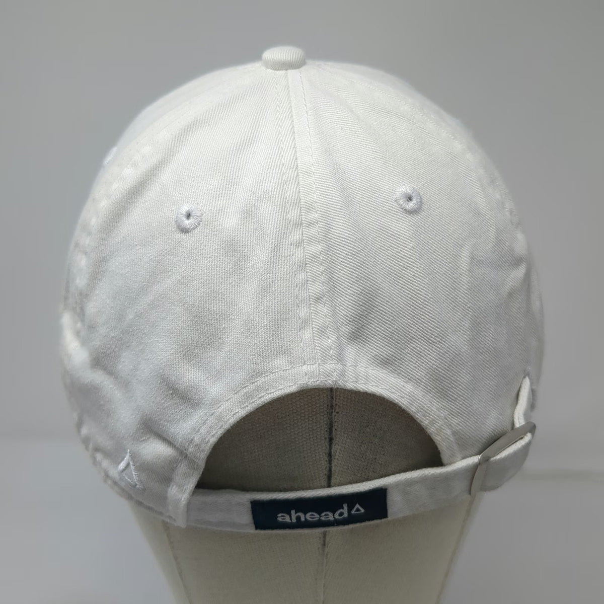 ahead Baseball Cap White One Size Adventure Ahead Patch Camp Lively 2023 Hat