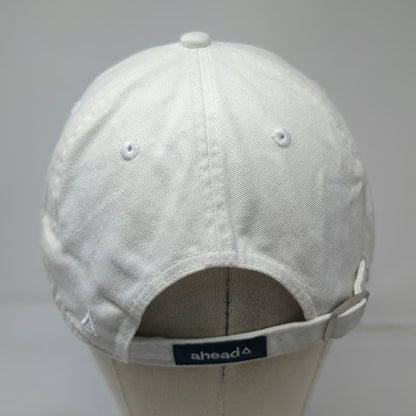 ahead Baseball Cap White One Size Adventure Ahead Patch Camp Lively 2023 Hat