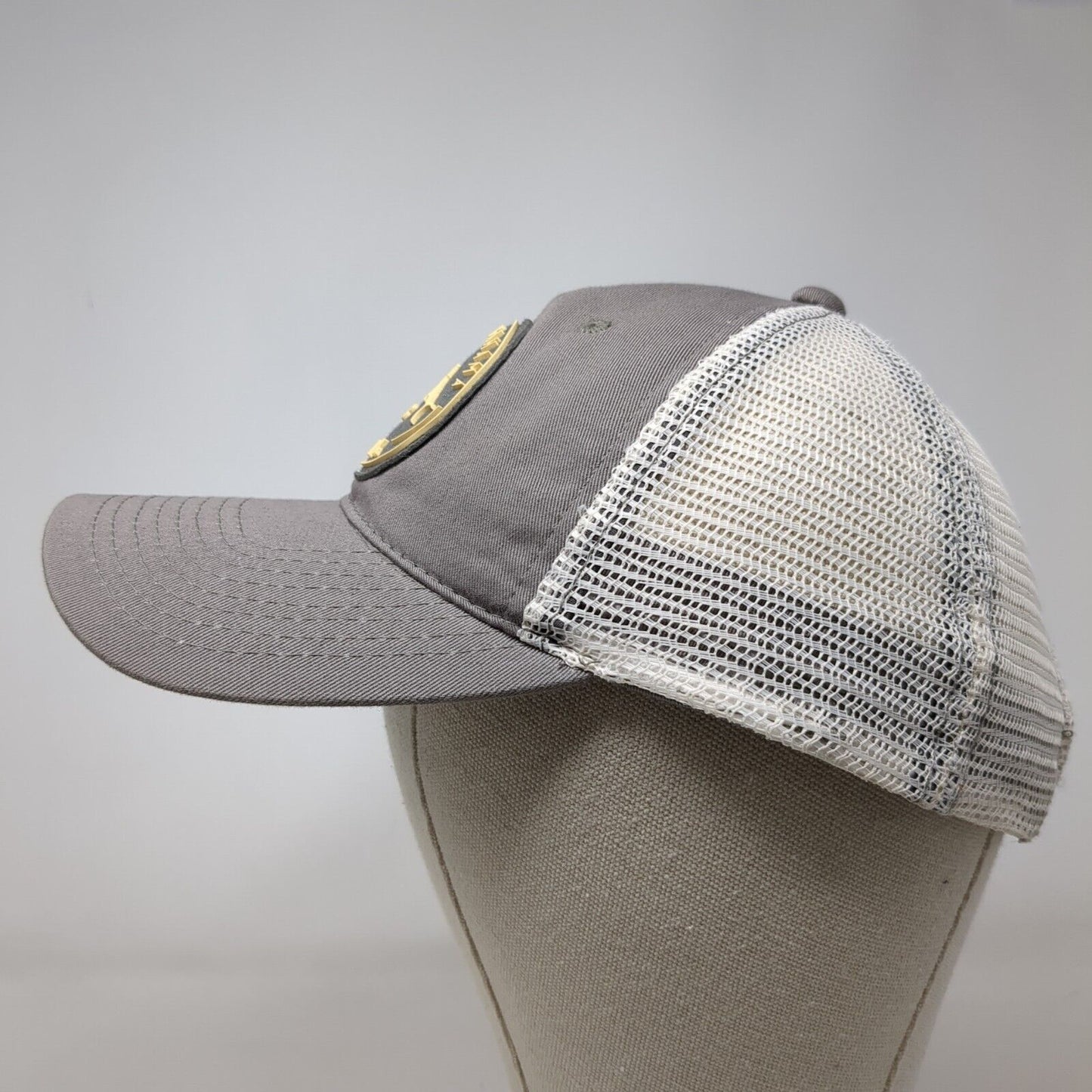 Tommy Bahama Relax Slideback Trucker Hat Gray OSFA Mesh Back Adjustable