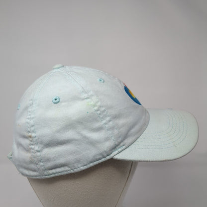 Wave Heart Strapback Hat Blue One Size Adjustable Life Is Good 6 Panel