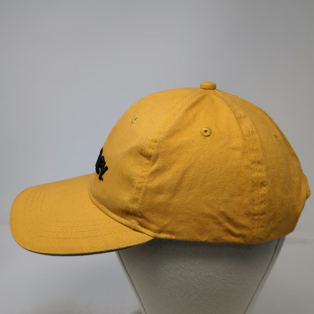 Stanley Snapback Hat Yellow One Size Embroidered Logo Workwear Tool Brand