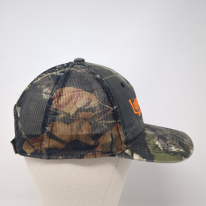 Lutesville Motor Co. Ford Strapback Trucker Hat Multi One Size Camo