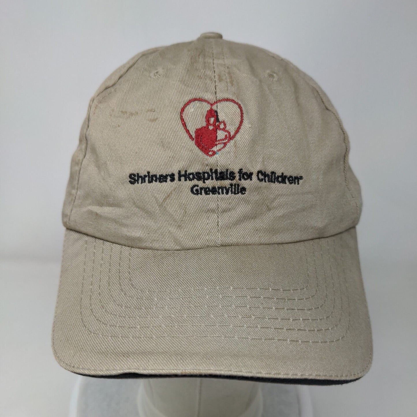 Shriners Hospital For Children Greenville Strapback Hat Tan One Size Apollo