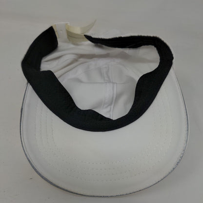 Unbranded Slideback Hat Arctic White OSFM Adjustable Solid Blank