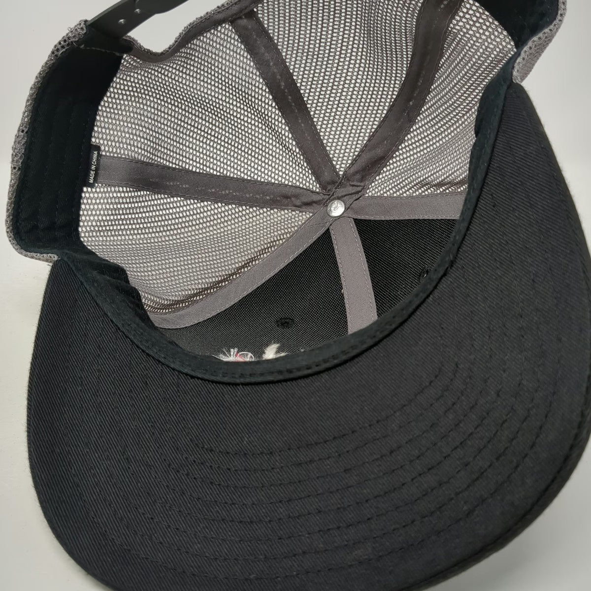 Richardson Trucker Hat Black One Size Advanced Heating Cooling Mesh Snapback