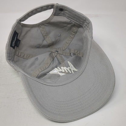 Port Authority Baseball Cap Gray One Size Amys Kitchen Logo Cotton Slideback Hat