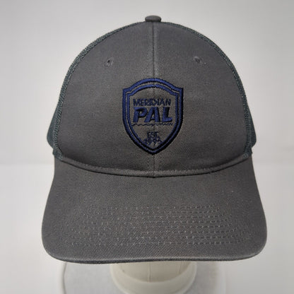 Meridian Pal Est 1996 Snapback Trucker Hat Gray OS Mesh Back Port Authority