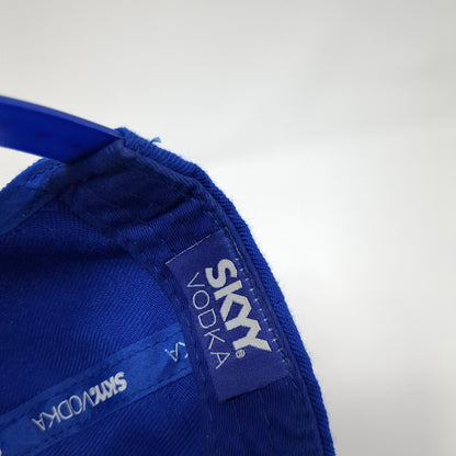 Proudly American Skyy Vodka Snapback Hat Blue One Size Adjustable