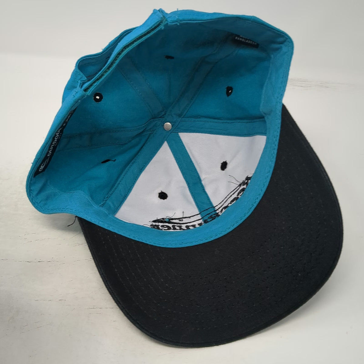 Outdoor Cap Blue OSFM Reef Runner Fishing Lures Contrast Strapback Baseball Hat