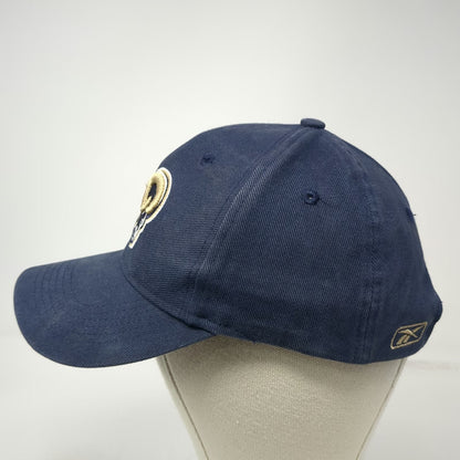 Los Angeles Rams NFL Reebok Cap Blue One Size Gold Strapback Embroidered Hat