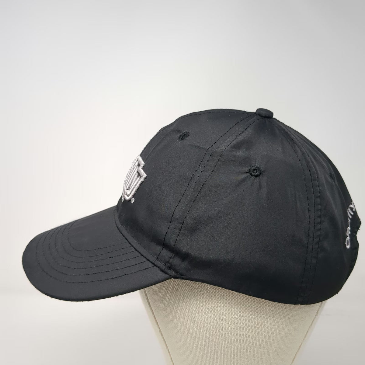 O'Reilly Auto Parts Baseball Cap Black One Size Embroidered Logo Polyester Hat