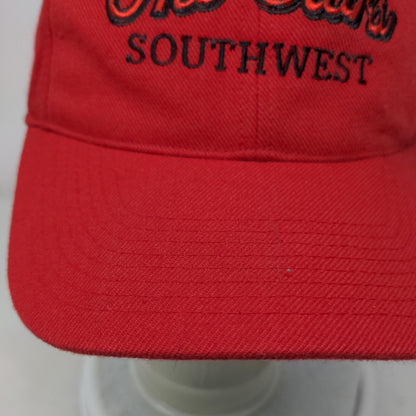 All Stars Southwest Fitted Hat Red M/L Flexseam Embroidered Outdoor Cap