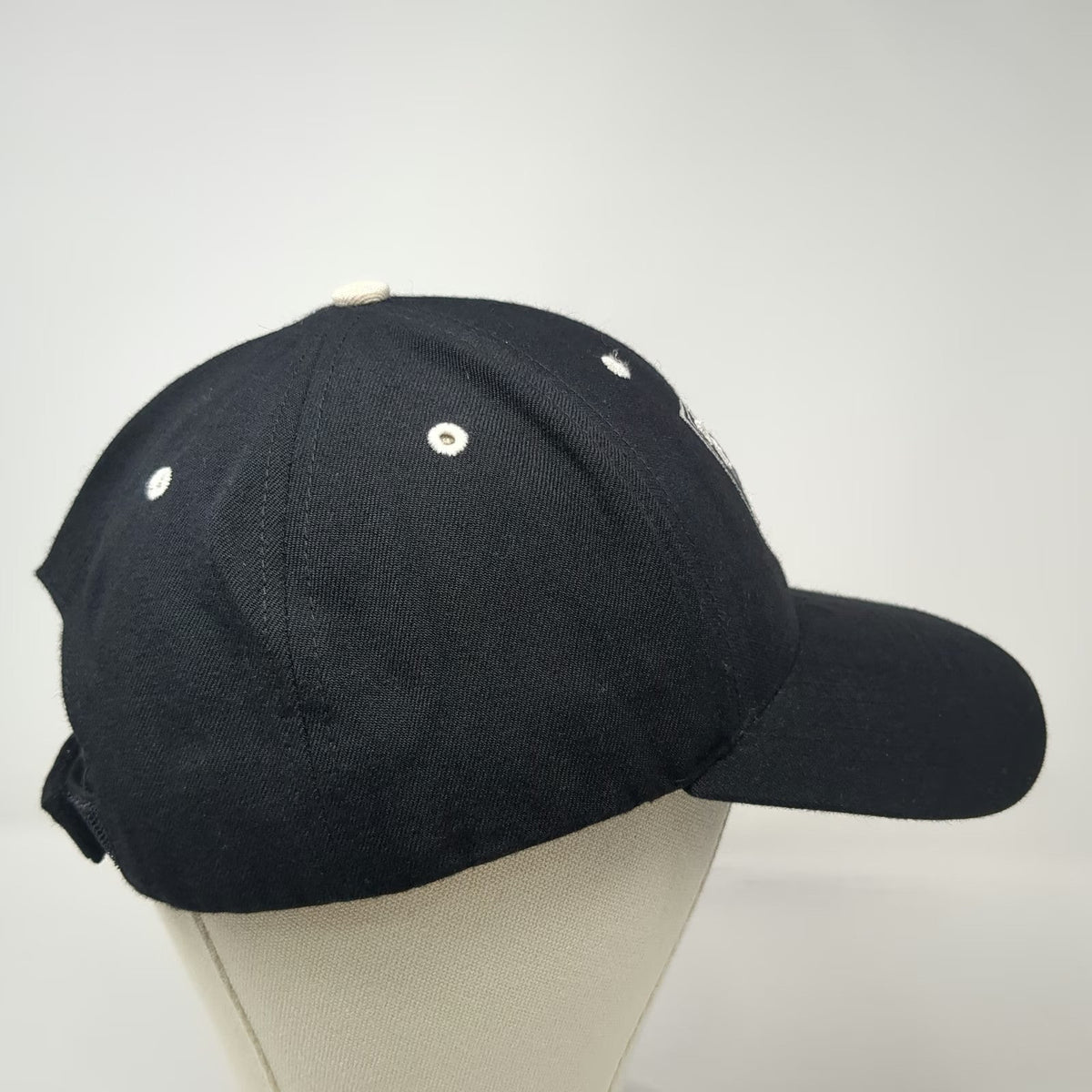 Twins Enterprise NFL Las Vegas Raiders Cap Black OSFM Shield Logo Embroidered