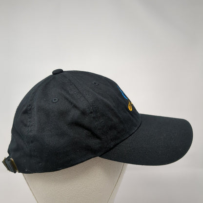 Flying Bird Slideback Hat Black One Size 6 Panel The Classics Yupoong