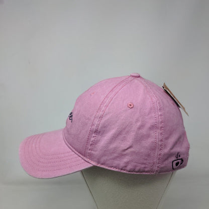 Coffee Slideback Hat Pink OSFM Embroidered Home Free 6 Panel W/Tags