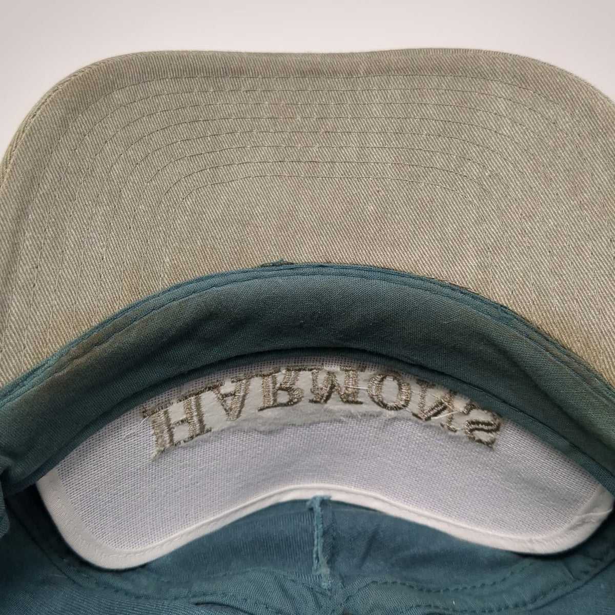 Head To Toe 5 Panel Blue Gray One Size Harmons Embroidery Rope Snapback Hat