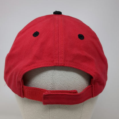 Otto Baseball Cap Red One Size Western Mountain Bus & Parts Sales Strapback Hat