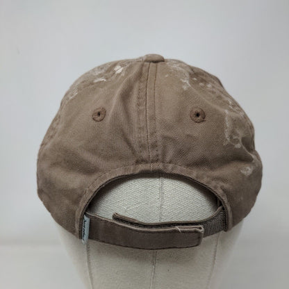 2009 US Senior Open Crooked Stick Strapback Hat Brown OS Adjustable Patriotic
