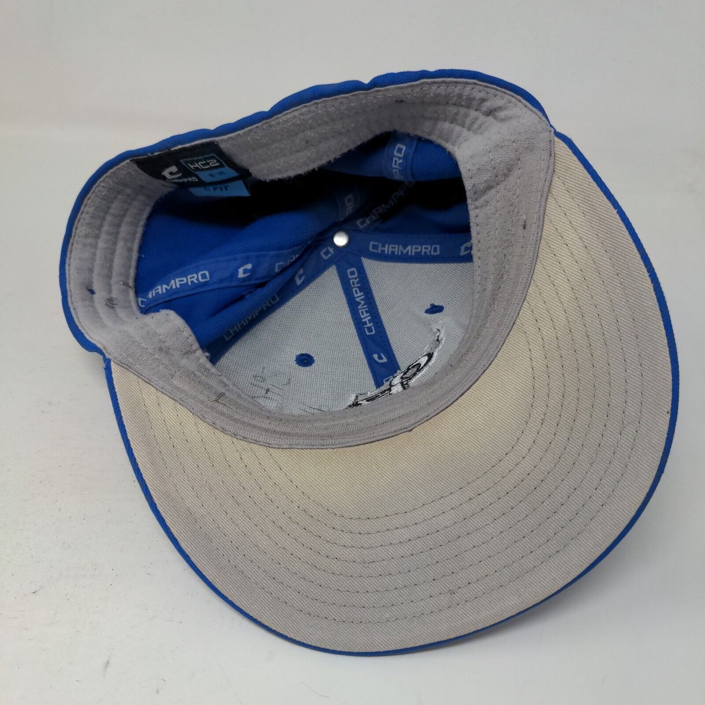Champro C Fitted Hat Blue S-M Embroidered Orlando Baseball Academy Logo