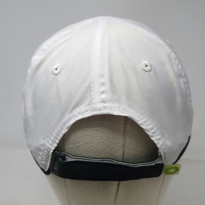 Greenlayer Major League Triathlon Hat White Baseball Cap OS Slideback Shield