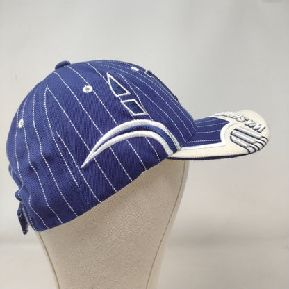 Washington, D.C. Strapback Hat Multi One Size Striped Embroidered