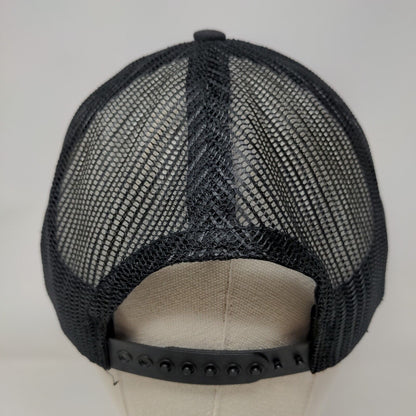 Mastagni Law Snapback Trucker Hat Black One Size Patriotic Mesh Back Classic Cap